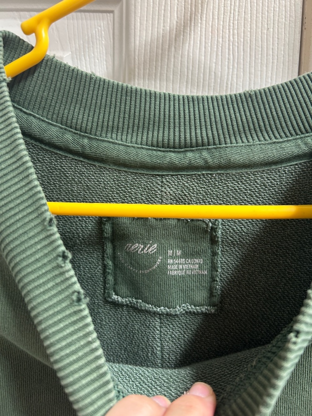 aerie women’s Green Crewneck Sweatshirt oversized